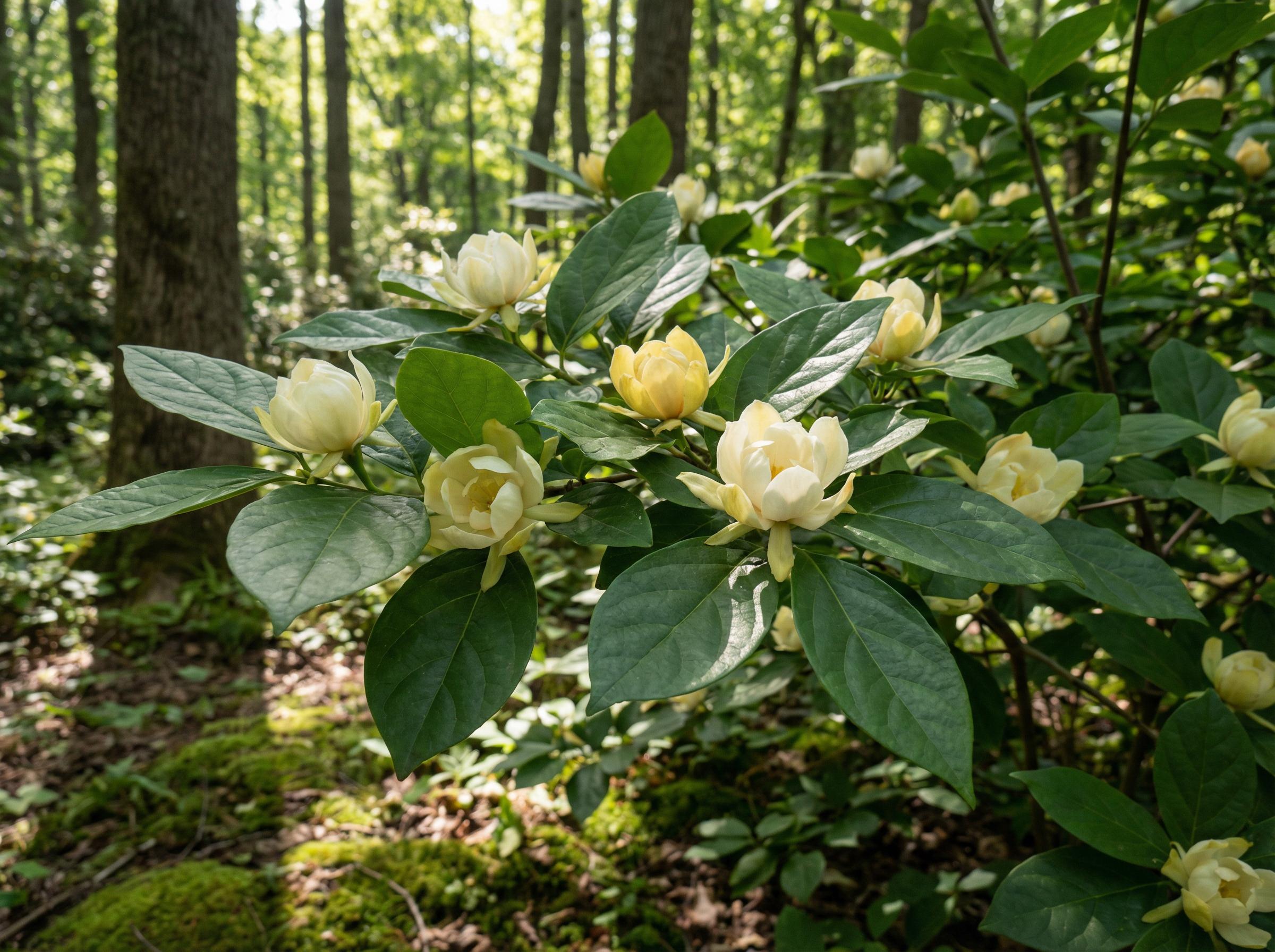 寸止挑战寸止挑战珍稀：夏蜡梅保护区实拍视频